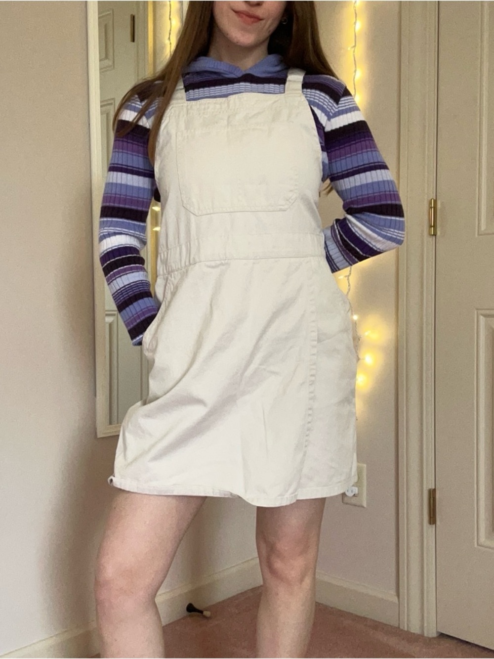 Y2K Cream Gloria Vanderbilt Romper